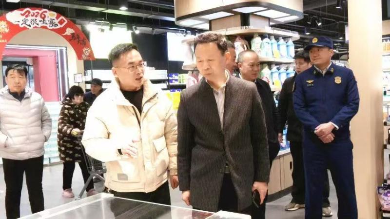 王振海带队开展节前安全生产检查