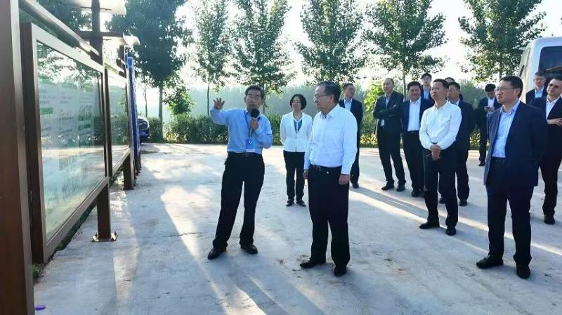 中国民生银行董事长高迎欣到我县调研定点帮扶及乡村振兴工作
