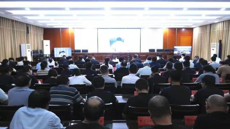 我县组织收听收看全市农业强市建设暨推进常态化帮扶持续巩固拓展脱贫攻坚成果工作会议